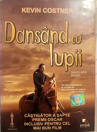 Video(Blu-Ray/DVD/VHS) - Dansând cu Lupii / Dances with Wolves (1990) (DVD)