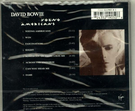 David Bowie - Young Americans, (CD) [1]