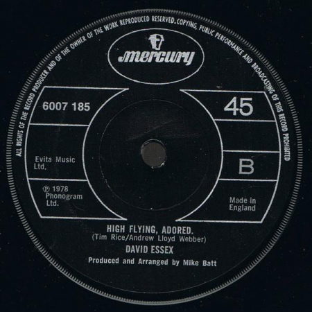 David Essex - Oh What A Circus (7 Inch), (Disc Vinil) [1]