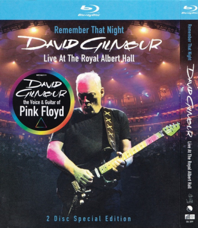 Video(Blu-Ray/DVD/VHS) - David Gilmour – Remember That Night (Live At The Royal Albert Hall)