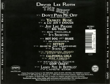 David Lee Roth - The Best (CD) [1]