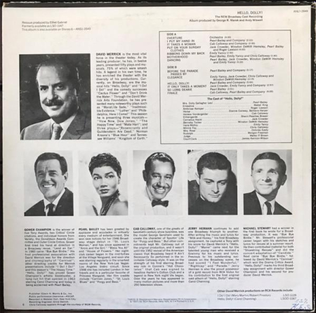 David Merrick - Hello, Dolly! - The New Broadway Cast Recording [1]