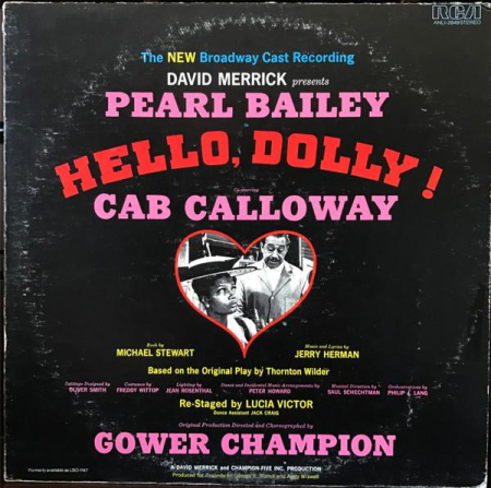 Discuri vinil - David Merrick - Hello, Dolly! - The New Broadway Cast Recording