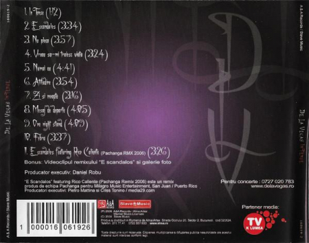 De La Vegas - In Tense, (CD) [1]
