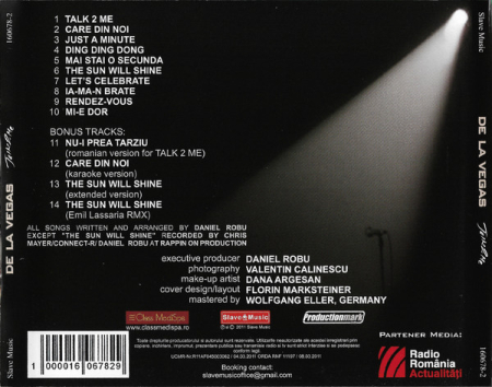 De la Vegas – Talk To Me (CD) [1]