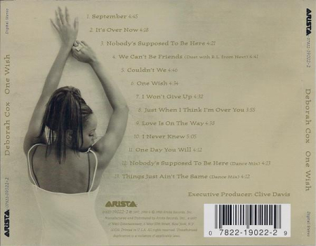 Deborah Cox - One Wish (CD) [1]