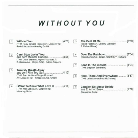 Deborah Sasson - Without You (CD) [1]