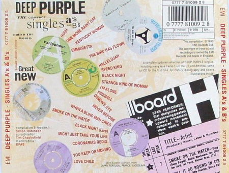 Deep Purple - Singles A's & B's (CD) [1]