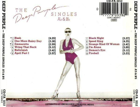 Deep Purple - The Deep Purple Singles A's & B's (CD) [1]