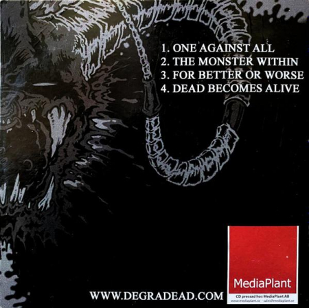 Degradead - The Monster Within, (CD) [1]