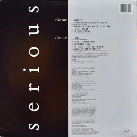 Déjà - Serious, (Disc Vinil) [1]