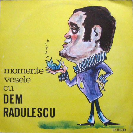 Discuri vinil - Dem Rădulescu - Momente Vesele Cu Dem Rădulescu, (Disc Vinil)
