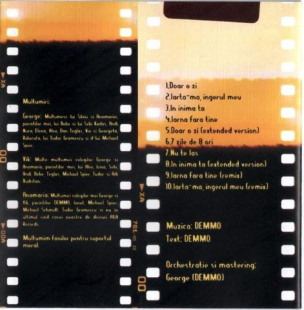 Demmo - Pentru Inima Ta , (CD) [1]