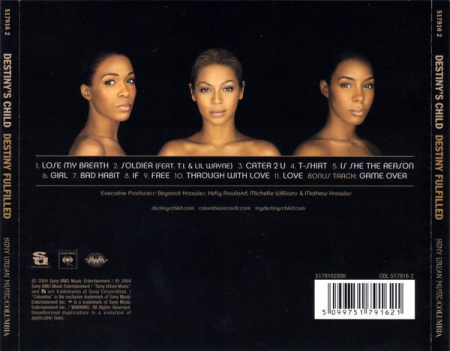 Destiny's Child - Destiny Fulfilled (CD) [1]