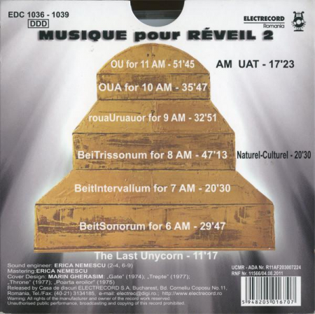 Diana Rotaru - Musique Pour Réveil 2 (Meditation Music), (CD) [1]