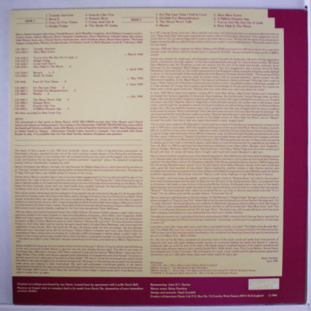 Dick Haymes - Davis Records Presents Dick Haymes With Harry James And His Orchestra - 16 Rare Titles From 1940 [1]