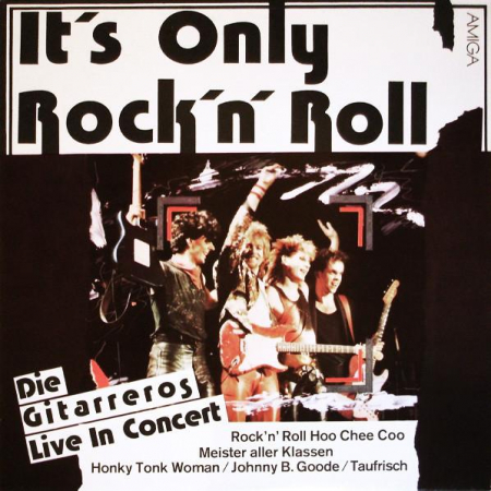 Rock/Folk - Die Gitarreros - It's Only Rock'N' Roll - Die Gitarreros Live In Konzert, (Disc Vinil)
