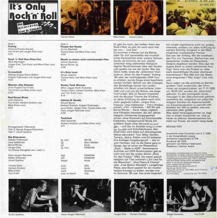 Die Gitarreros - It's Only Rock'N' Roll - Die Gitarreros Live In Konzert, (Disc Vinil) [1]