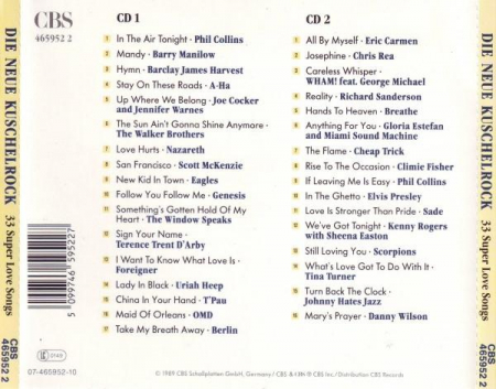 Die Neue Kuschelrock, (CD) [1]