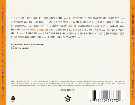 Die Toten Hosen - Unsterblich (CD) [1]