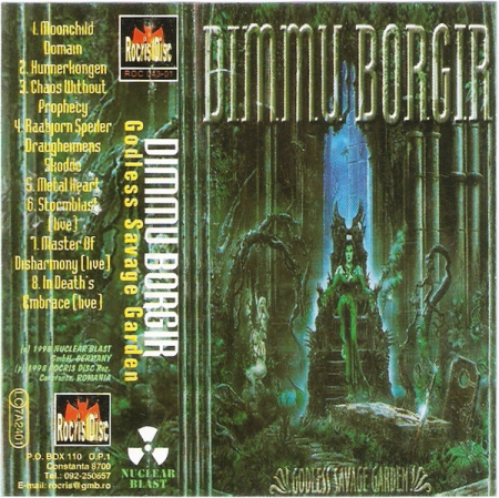 Casete audio - Dimmu Borgir – Godless Savage Garden (CASETA)