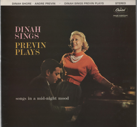 Dinah Shore - Dinah Sings, Previn Plays, (Disc Vinil) [0]