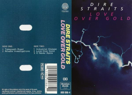 Dire Straits - Love Over Gold, (Casetă Audio) [1]