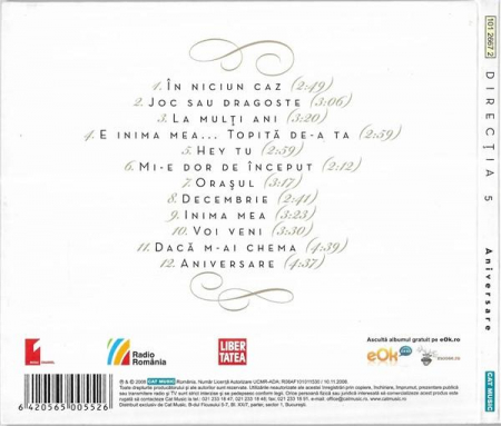 Direcția 5 - Aniversare, (CD) [1]