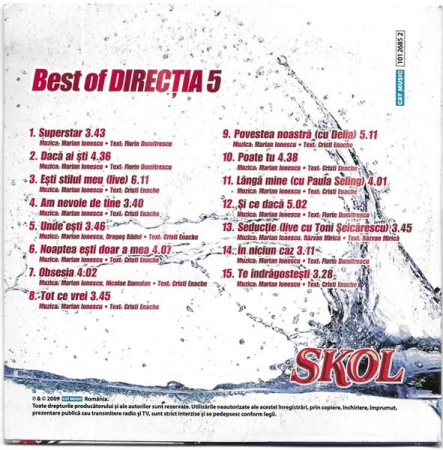 Direcția 5 - Best of DIRECȚIA 5, (CD) [1]