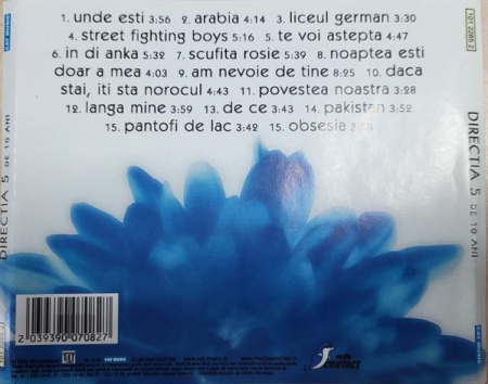 Direcția 5 - De 10 Ani, (CD) [1]