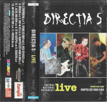 Direcția 5 - Live (Casetă Audio) [1]