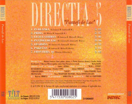 Direcția 5 - Pantofi De Lac , (CD) [1]