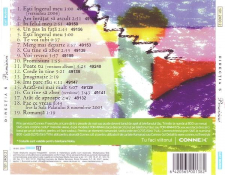 Direcția 5 - Promisiuni, (CD) [1]