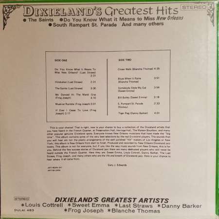 Dixieland Greatest Hits (Disc Vinil) [1]