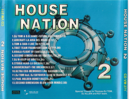 DJ Allen – House Nation 2 (CD) [1]