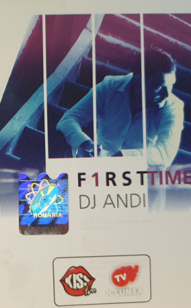 Casete audio - DJ Andi (2) – F1rst Time (CASETA AUDIO)