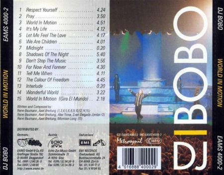 DJ BoBo - World In Motion (CD) [1]