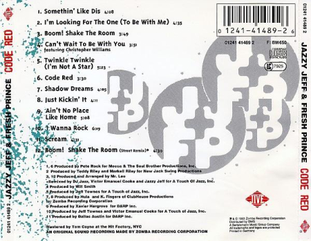 DJ Jazzy Jeff & The Fresh Prince - Code Red (CD) [1]