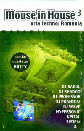 Muzica Electronica - DJ Wave - Mouse In House (Aria Techno: Romania) 3 , (Casetă Audio)