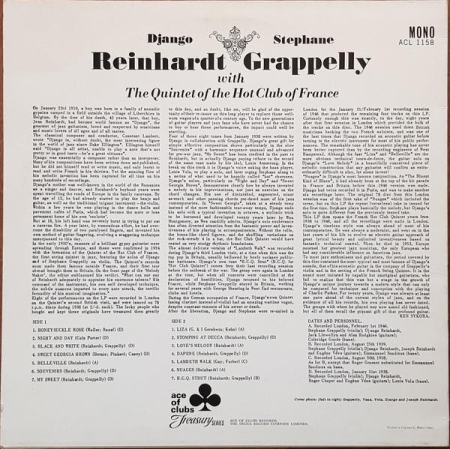 Django Reinhardt - Django Reinhardt & Stephane Grappelly With The Quintet Of The Hot Club Of France (Disc Vinil) [1]