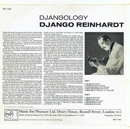 Django Reinhardt - Djangology, (Disc Vinil) [1]