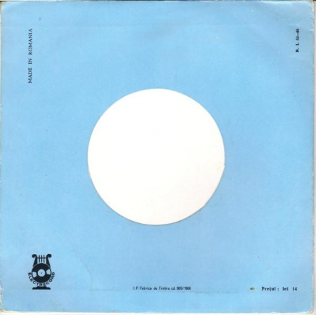 Doina Badea - Al IV-lea Concurs Și Festival De Muzică Ușoară Romanească Mamaia - 1966, (Disc Vinil) [1]