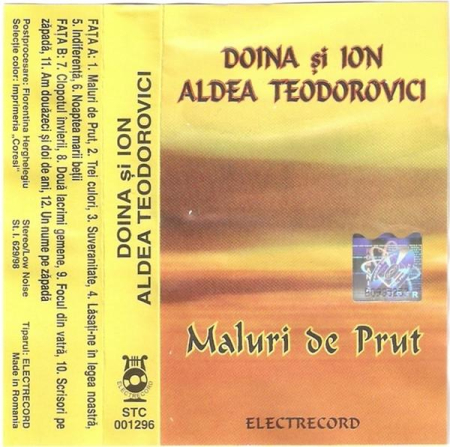Doina Teodorovici - Maluri De Prut, (Casetă Audio) [1]