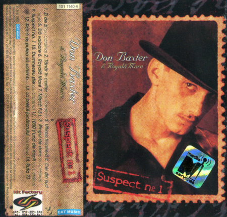 Hip-Hop - Don Baxter & Royală Mare – Suspect No. 1 (CASETA)