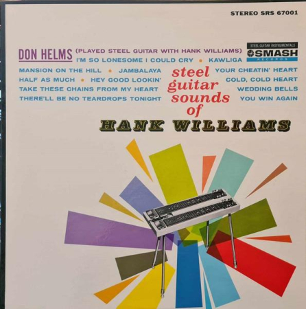 Discuri vinil - Don Helms - Steel Guitar Sounds Of Hank Williams (Disc Vinil)