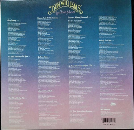 Don Williams - Yellow Moon, (Disc Vinil) [1]