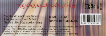 Doru Tufiș - Copiii Cântă... Povești Aproape Întâmplate, (Casetă Audio) [1]