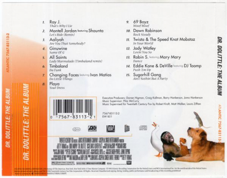Dr. Dolittle: The Album , (CD) [1]