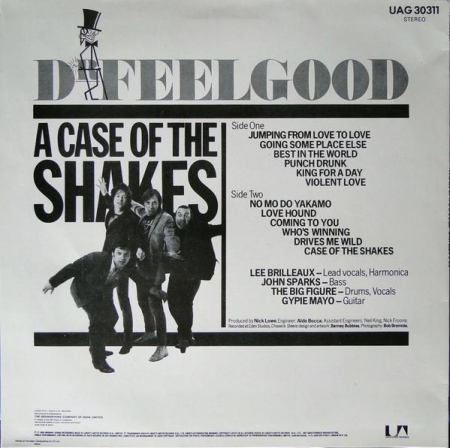 Dr. Feelgood - A Case Of The Shakes, (Disc Vinil) [1]