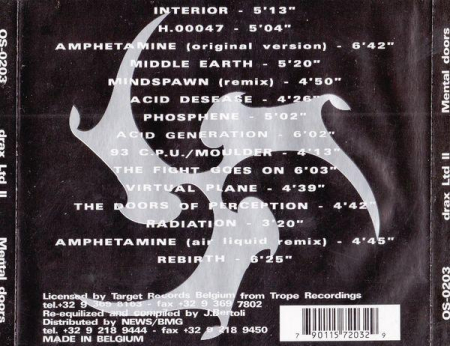 Drax - Mental Doors (CD) [1]